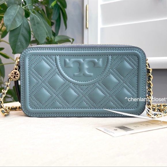 🎀NeW! Tory Burch Fleming Double Zip Mini Bag - Picture 14 of 16